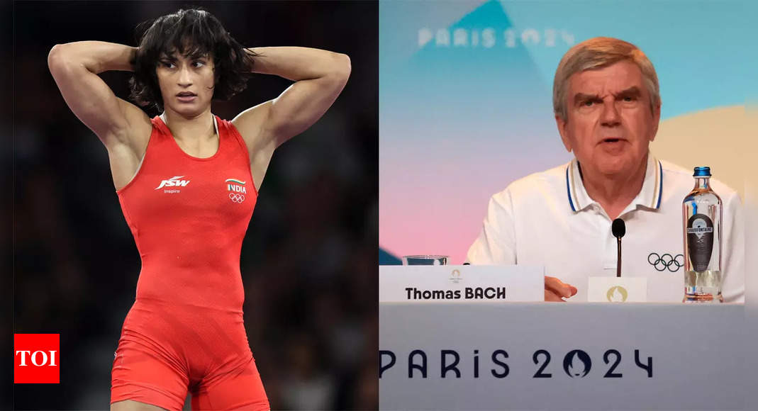 Element of human touch in Vinesh Phogat case, but where do you draw the line: Thomas Bach | Paris Olympics 2024 News – Times of India