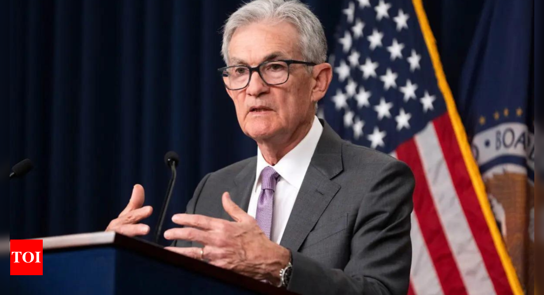 Jerome Powell says ‘time has come’ for Fed to cut interest rates – Times of India