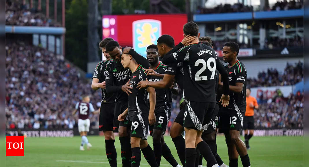 Leandro Trossard, Thomas Partey earn Arsenal gritty win at Aston Villa | Football News – Times of India