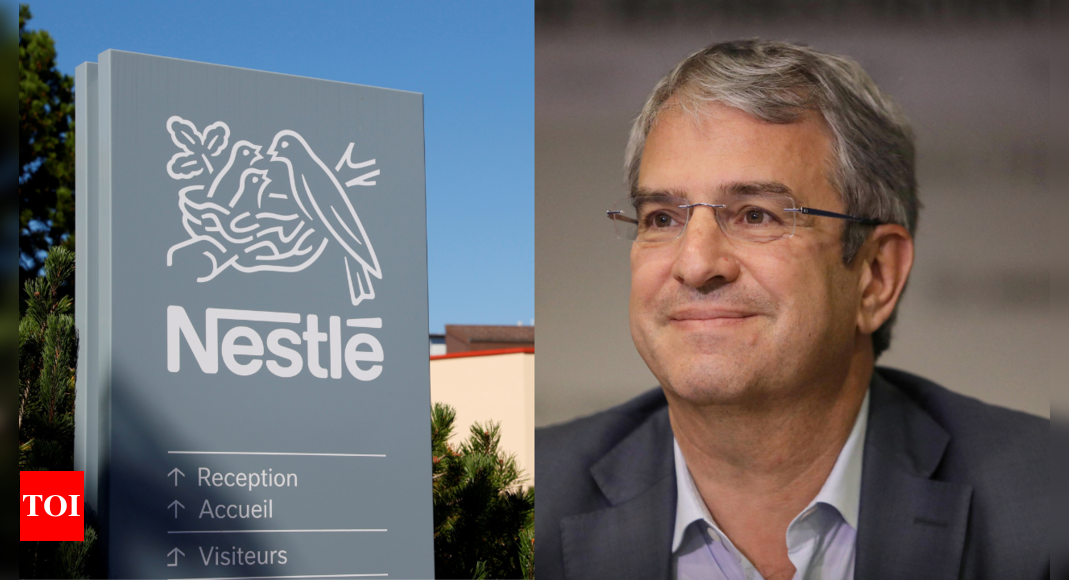 Nestlé CEO Mark Schneider to step down after eight years; Laurent Freixe to take over from September – Times of India